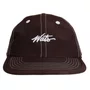 Boné Wats Five Panel Pesponto Marrom