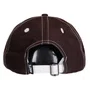 Boné Wats Five Panel Pesponto Marrom
