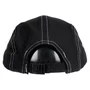 Boné Wats Five Panel Pesponto Preto
