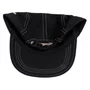 Boné Wats Five Panel Pesponto Preto