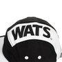 Boné Wats Silk Five Panel Preto/Branco