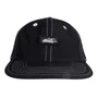 Boné Wats Six Panel Pesponto Tag Preto
