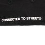 Boné Wats Tela Frontal Five Panel Preto
