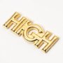 Broche High Company Pin Dourado