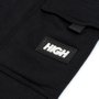 Calça High Company Cargo Preto Moletom