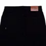 Calça Lrg Jeans Denim Blackout Denin Preto