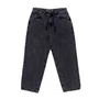 Calça Lrg Jeans Robust Black Baggy Preto
