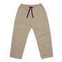 Calça Lrg Sarja Twill Lifted Caqui