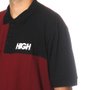 Camisa High Company Polo Square Bordo/Preto