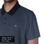 Camisa Hurley Polo Classic Logo H Azul Marinho