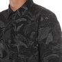 Camisa Lost Lines And Leaves Preto