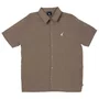 Camisa Lrg Botão 47 Woven Marrom