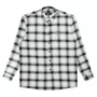Camisa Plano C. Twilight Flannel Xadrez/Preto/Branco