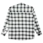 Camisa Plano C. Twilight Flannel Xadrez/Preto/Branco