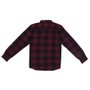 Camisa Rvca Vesuvio Flannel M/L Vermelho