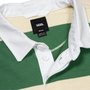 Camisa Vans Ward Stripe Rugby Polo Verde/Bege