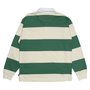 Camisa Vans Ward Stripe Rugby Polo Verde/Bege