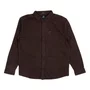 Camisa Volcom M/L Caden Marrom