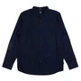 Camisa Volcom M/L Date Knight Azul Marinho