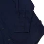 Camisa Volcom M/L Date Knight Azul Marinho