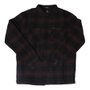 Camisa Volcom Overstoned Imp M/L Xadrez Marrom