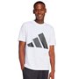 Camiseta Adidas Big Logo Branco