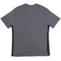 Camiseta Adidas Essentials 3 Stripes Cinza Chumbo