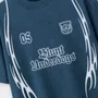 Camiseta Blunt Boxy Airbrush Azul Indigo