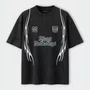 Camiseta Blunt Boxy Airbrush Preto