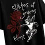 Camiseta Blunt Boxy Mercy Preto