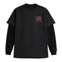 Camiseta Blunt M/L Especial Strikeout Preto