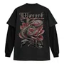 Camiseta Blunt M/L Especial Strikeout Preto