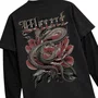 Camiseta Blunt M/L Especial Strikeout Preto