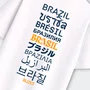 Camiseta Blunt Oversized Copa Do Mundo Branco