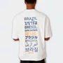 Camiseta Blunt Oversized Copa Do Mundo Branco