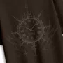 Camiseta Blunt Oversized Dark Marrom