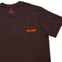 Camiseta Crafted Orange Fire Starter Marrom