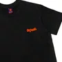 Camiseta Crafted Orange Fire Starter Preto