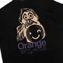 Camiseta Crafted Orange Visions Preto