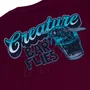 Camiseta Creature Barfly Ss Bordo