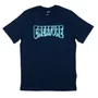 Camiseta Creature Bonehead Glitch Azul Marinho