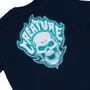 Camiseta Creature Bonehead Glitch Azul Marinho