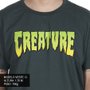 Camiseta Creature Logo Verde Escuro