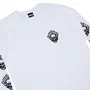 Camiseta Creature M/L Bonehead Flame Branco