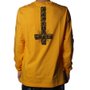 Camiseta Creature Manga Longa Horde Cross Amarelo