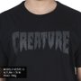Camiseta Creature Shredded Preto