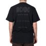 Camiseta Dc Shoes Back In Black Ac/Dc Preto
