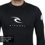 Camiseta De Lycra Rip Curl Corps Preto