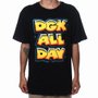 Camiseta DGK Airbrush Preto