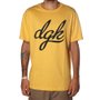 Camiseta DGK Script Amarelo